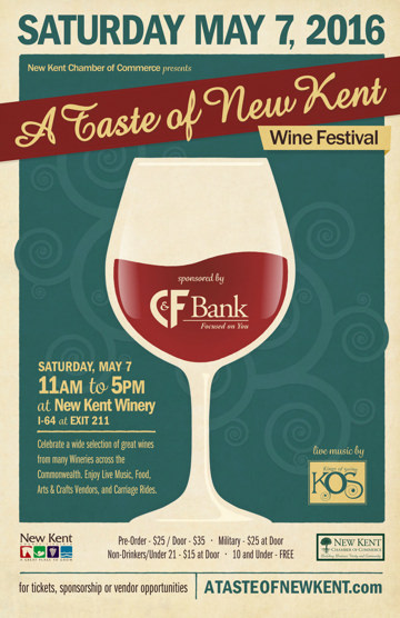 Taste Of New Kent 2016 Poster